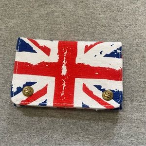 NWOT Robin Ruth Wallet UK flag from England